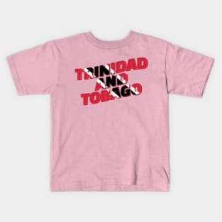 Trinidad and Tobago vintage style retro souvenir Kids T-Shirt